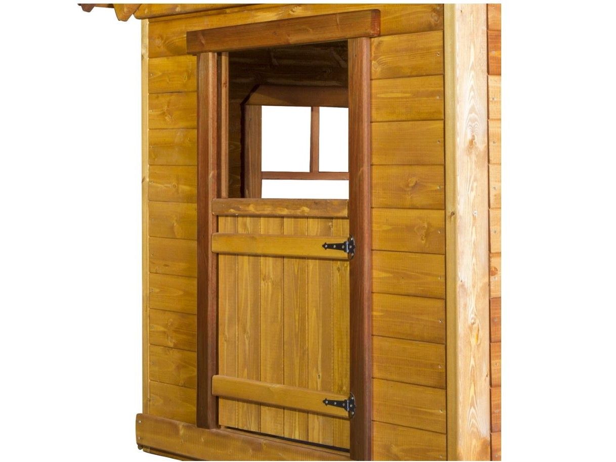 Детский домик из дерева Babygarden BG-PKG-CH01 входная дверь