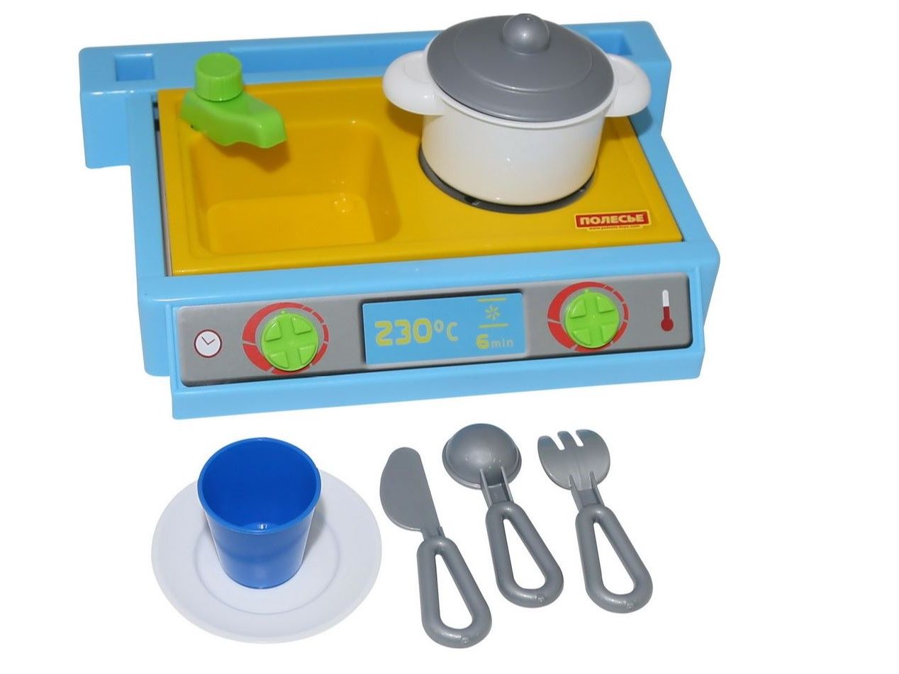 Детский домик из дерева Babygarden BG-PKG-CH01 плита игровая