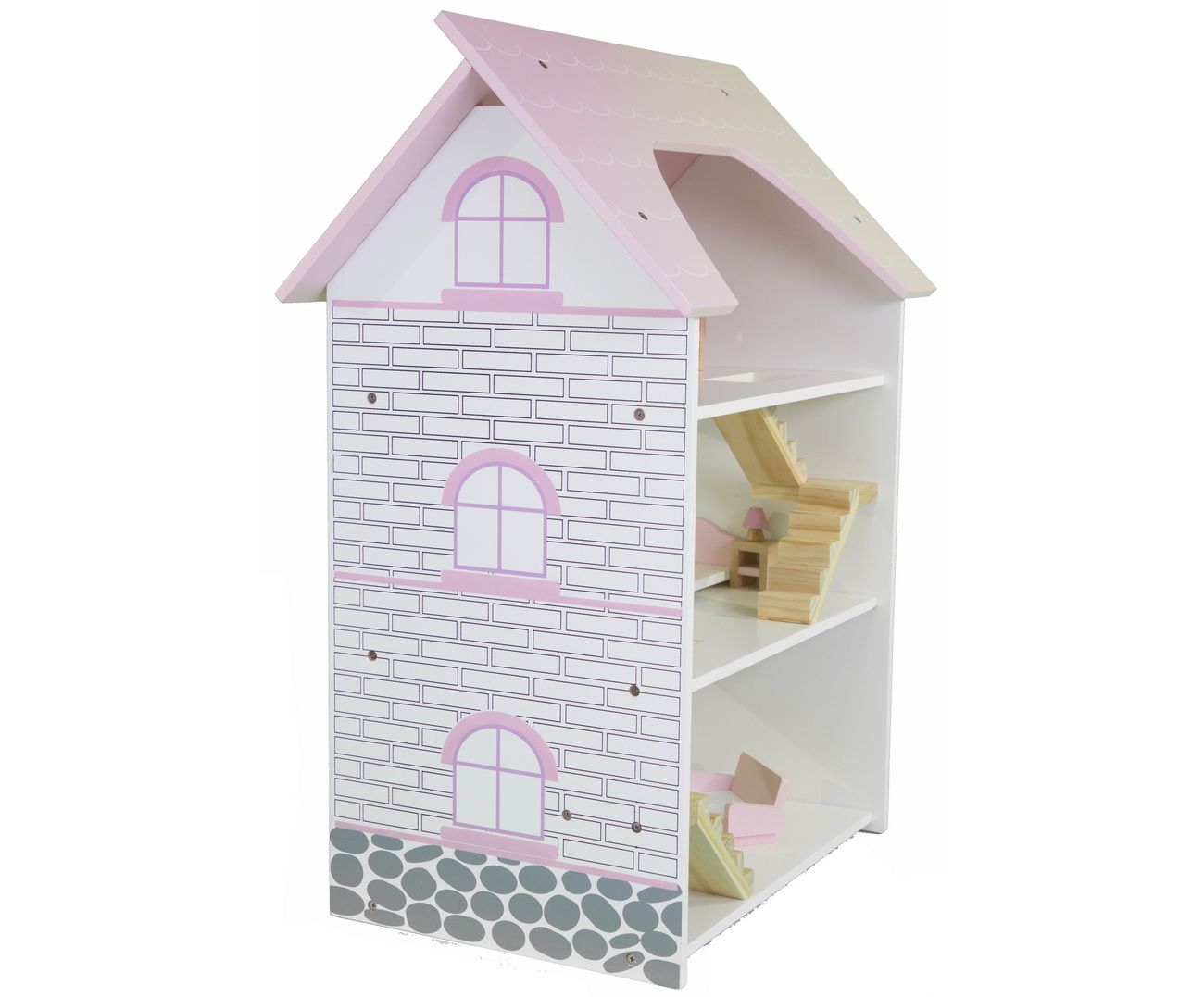Кукольный домик Babygarden FRIENDLY HOUSE вид с боку