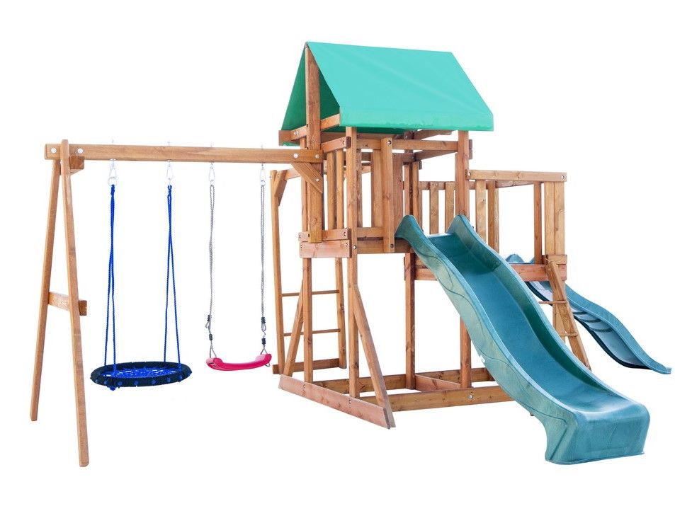 Детская площадка Babygarden BG-PKG-BG10 с качелями "Гнездо"