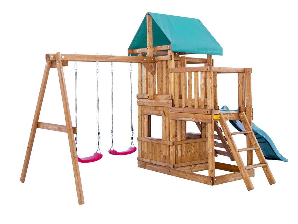 Детская площадка Babygarden BG-PKG-BG11 сбоку сборка 2