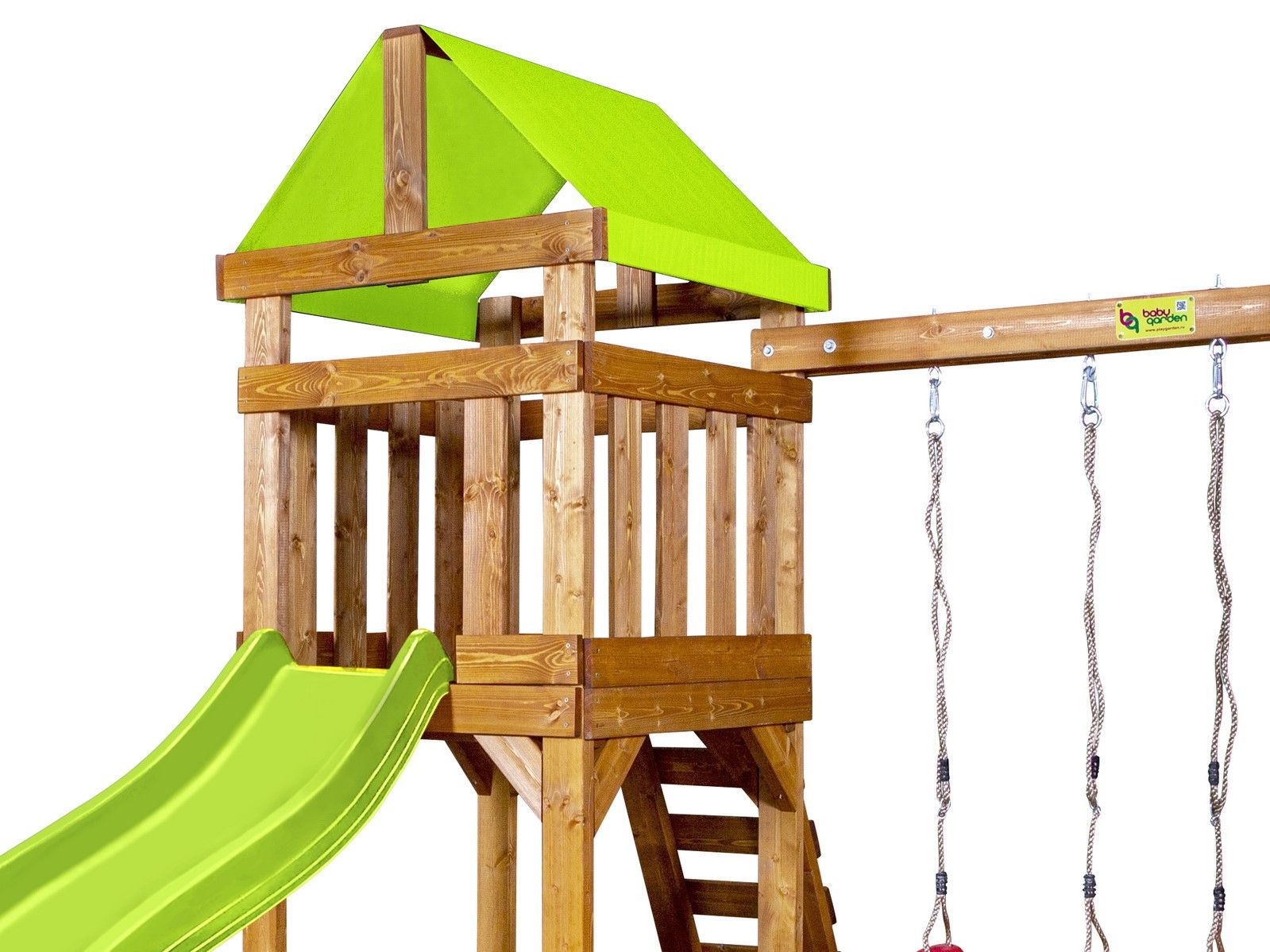 Игровой домик детской площадки из дерева Babygarden Play 2 LG