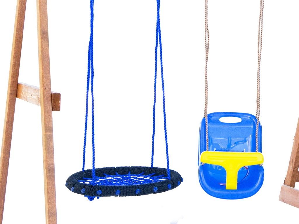 Детская площадка Babygarden BG-PKG-BG15 качели "гнездо" и "ковш"