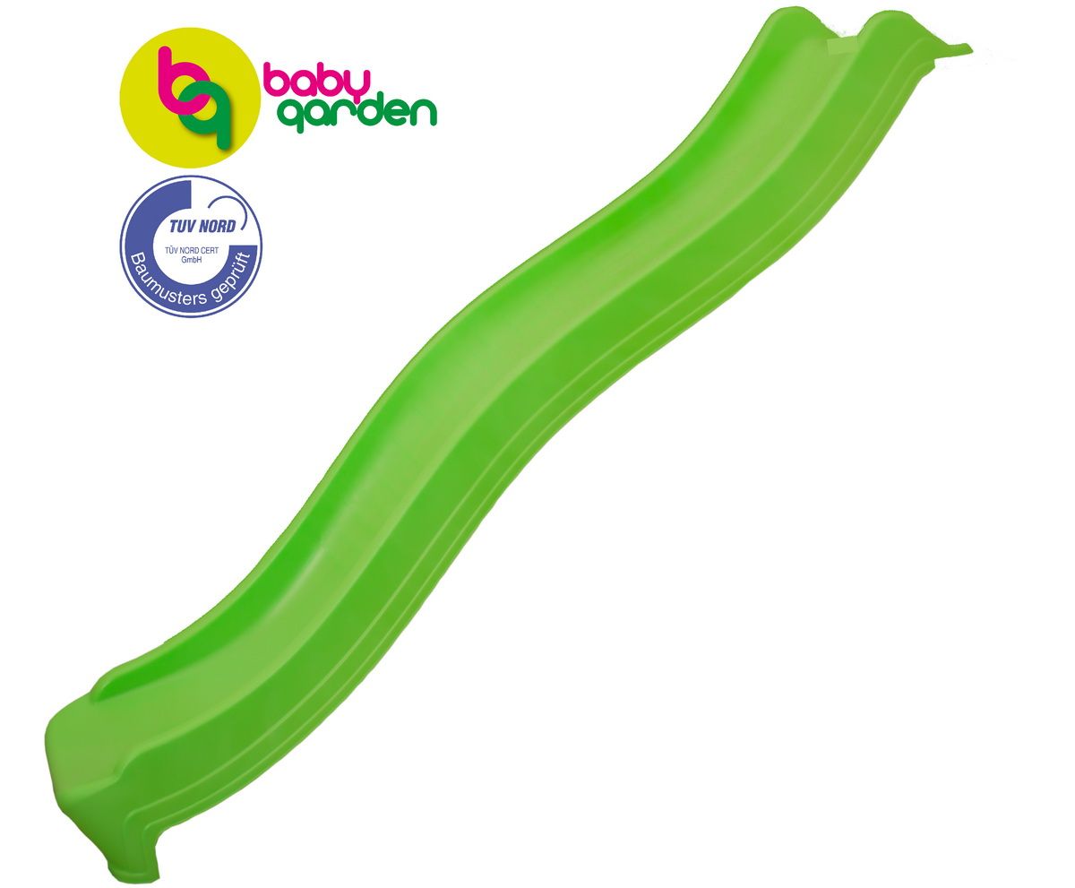 Горка пластиковая волновая Babygarden 2.22 метра BG-SDW220-G